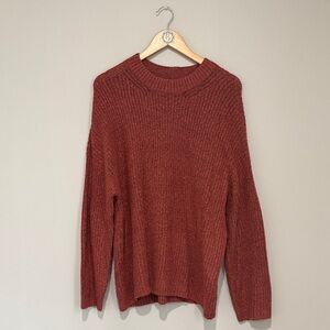 American Eagle Outfitters Warm Brick Sweater